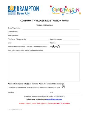 city of brampton recreation registration|How To Register .